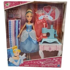 Vintage Disney Princess Cinderella Stamp n Design Studio Playset
